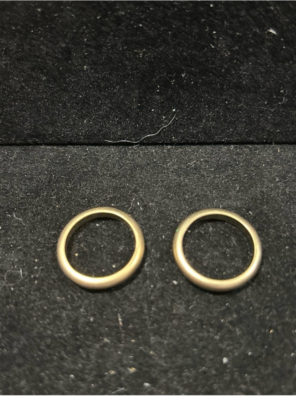 Classic Matte Gold band ring size 6 - Women Accessories